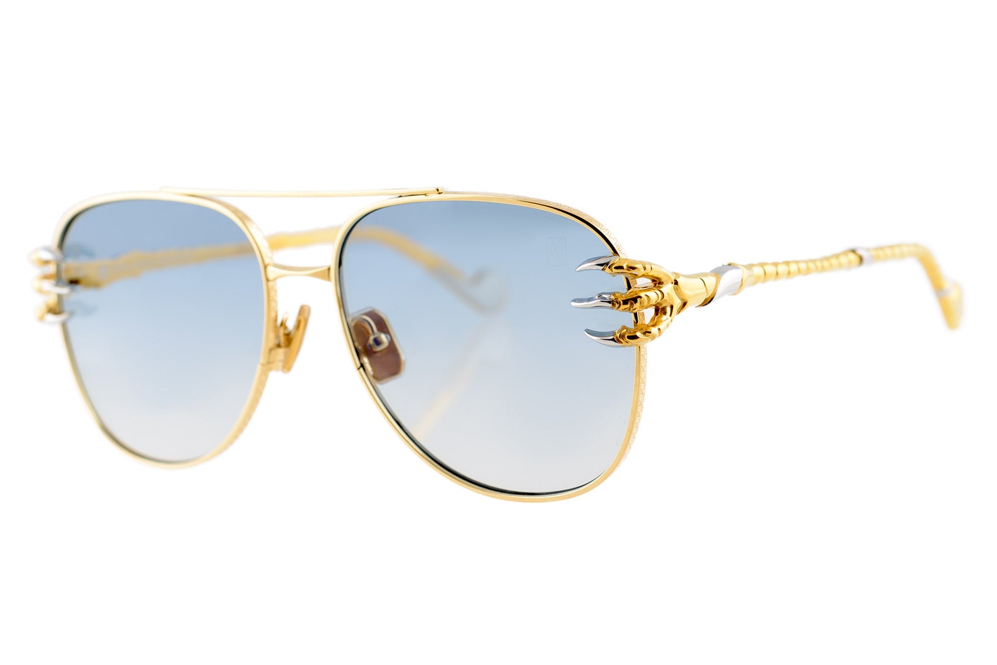 CLAW VOYAGE - Gold Blue lens