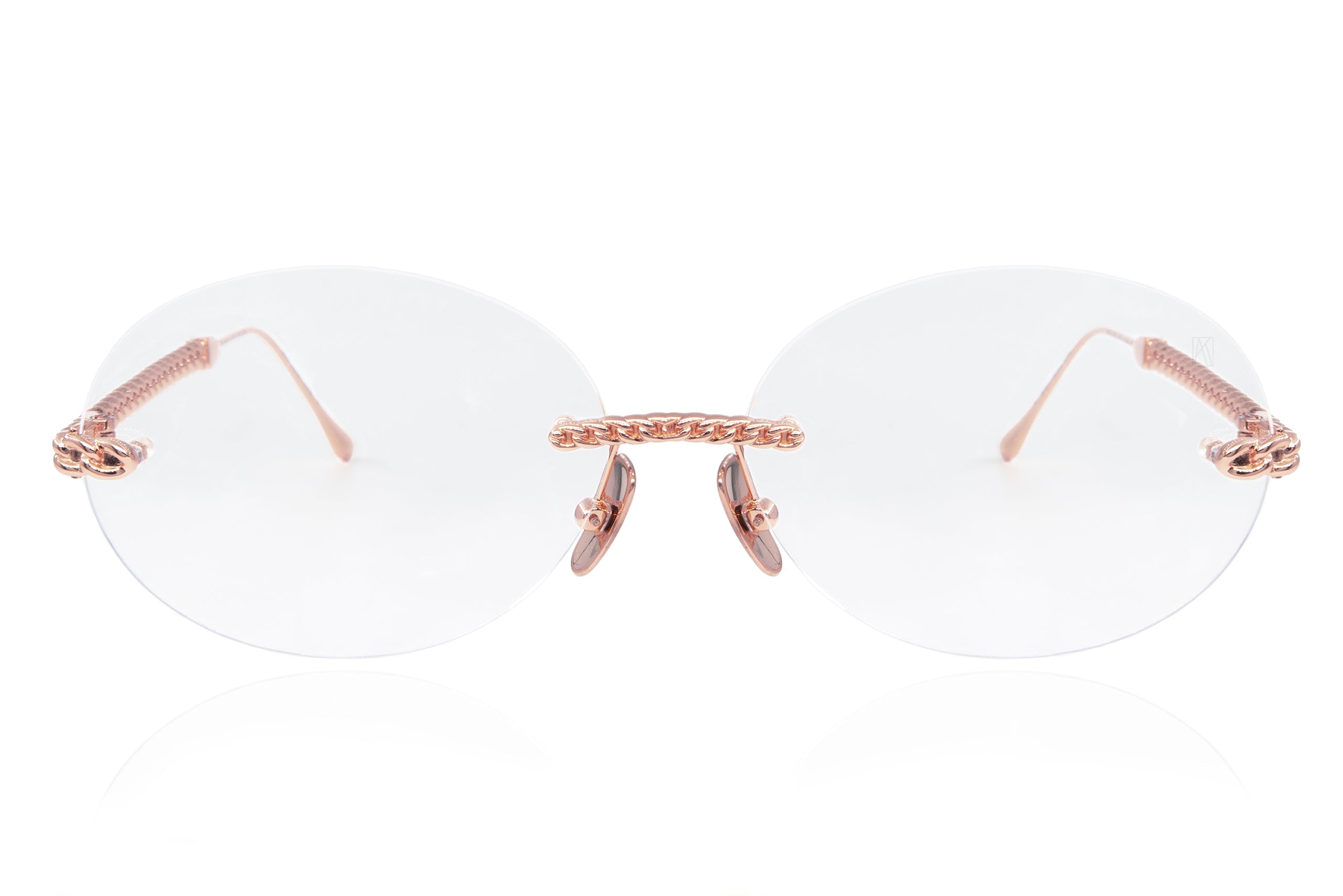 CHAIN NEST - OVAL - Rose Gold