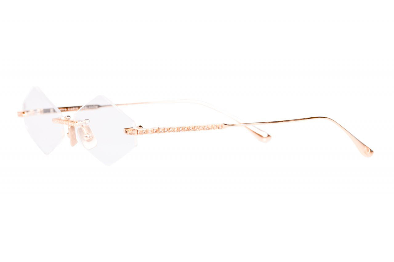 CRYSTAL OPTICAL 2.0 - TRIANGLE - Rose Gold