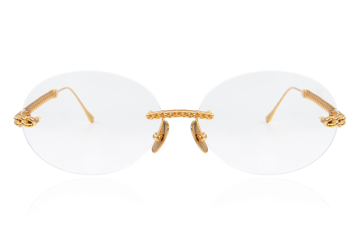 CHAIN NEST - OVAL - Gold