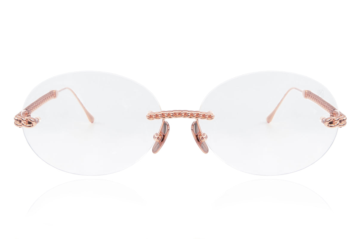 CHAIN NEST - OVAL - Rose Gold