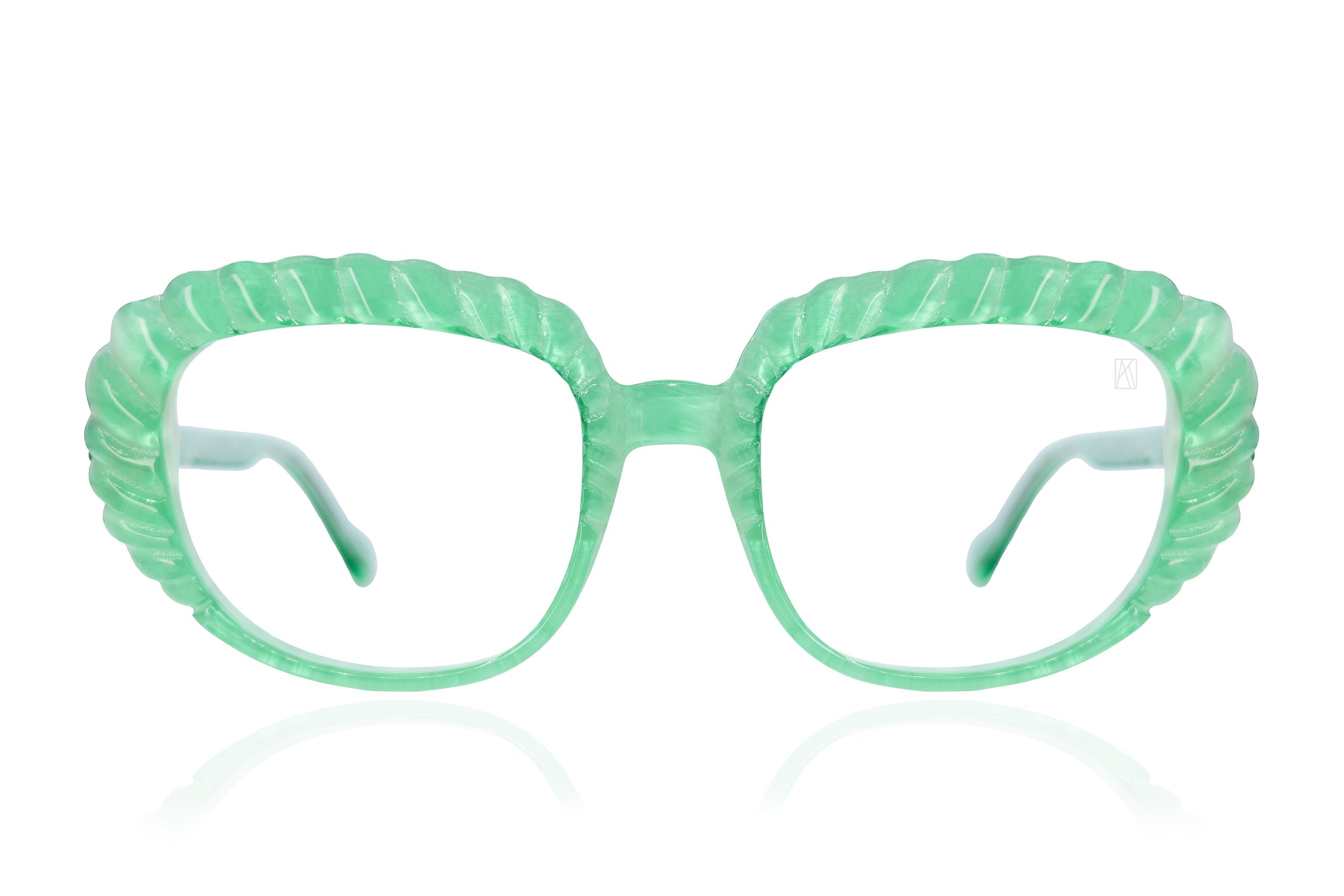 SEA SHELLY - Green & Pearl
