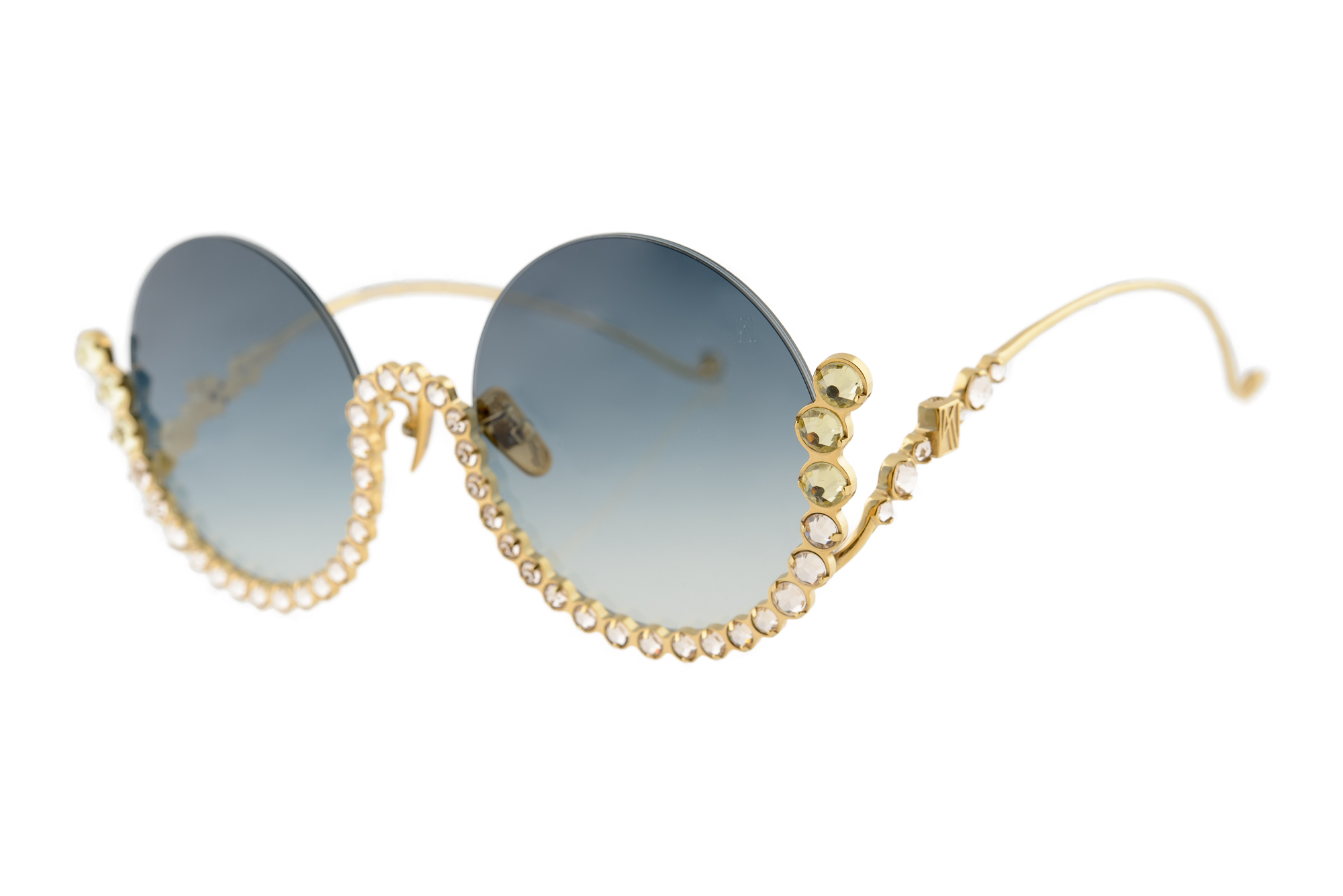 Anna Karin Karlsson White Moon Acetate & Stainless Steel Sunglasses in  Natural